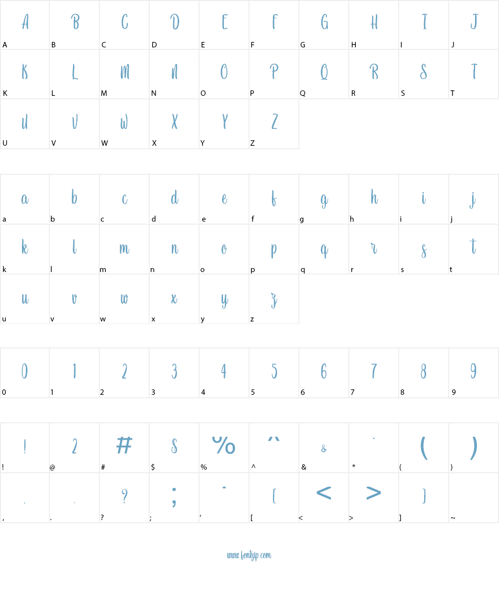 Newest Oldest - Personal Use Font Character